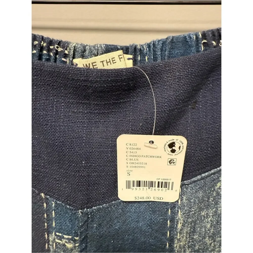 We The Free Patches Wide-Leg Flare Jeans